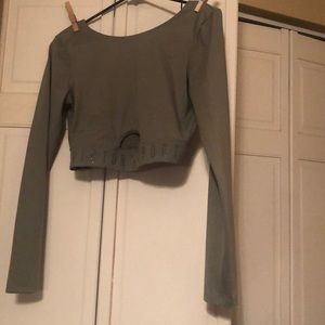 Victoria secret athletic crop top. Perfect condition. Only worn once